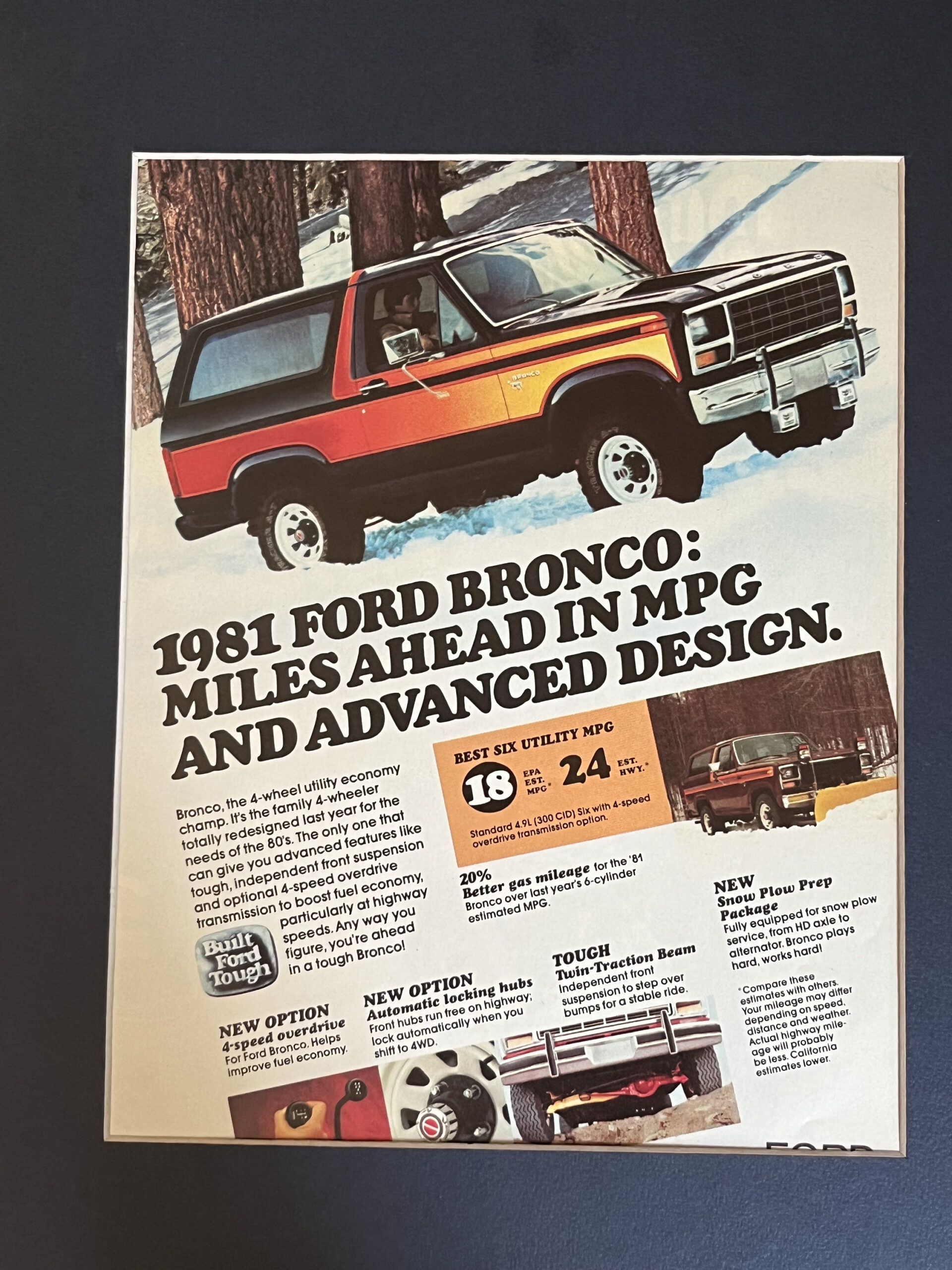 Mpg Ratings for 1981 Ford Bronco